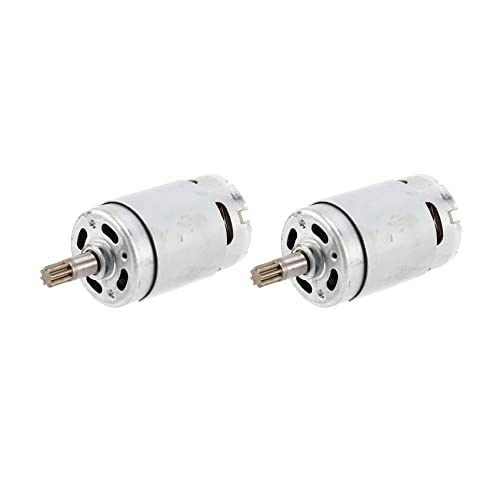 2 x DC 8 Zähne Motor -550VD-6532 H3 für 50027484 WX390 WX390.1 WX390.31 WU390.9 WX390.9 für Rock Well H3 QN147Y12 von ESUSO