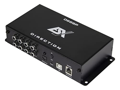 ESX D68SP Digitaler DSP 6-Kanal Signalprozessor mit 8-Kanal Ausgang ESX D68SP Digitaler DSP 6-Kanal Signalprozessor mit 8-Kanal Ausgang von ESX