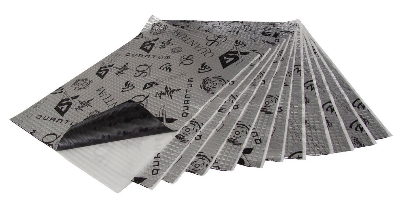 ESX Dämmplatte Quantum Razor Mate QRM18 1,8 mm dickes Alu Butyl Dämmaterial 4,2m² ESX Dämmplatte Quantum Razor Mate QRM18 1,8 mm dickes Alu Butyl Dämmaterial 4,2m² von ESX