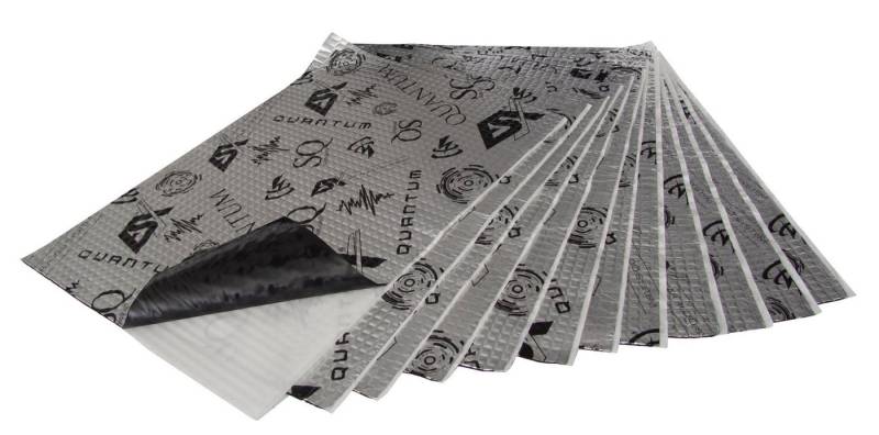 ESX Dämmplatte Quantum Razor Mate QRM18 1,8 mm dickes Alu Butyl Dämmaterial 4,2m² von ESX