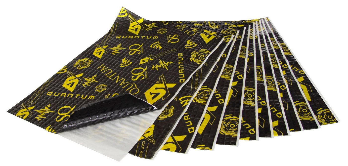 ESX Dämmplatte Quantum Razor Mate QRM22 2,2mm Alu Butyl Dämmaterial 3,85m² von ESX