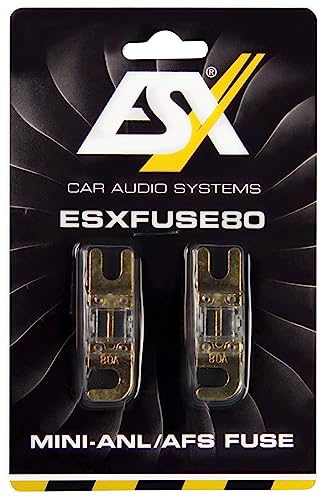 ESX | MINI-ANL Sicherungen 80A | 2 Stück ESX | MINI-ANL Sicherungen 80A | 2 Stück von ESX