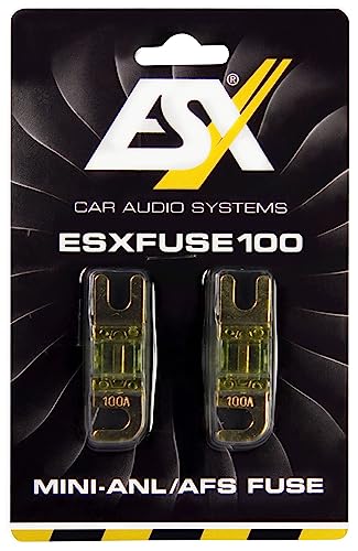 ESX | Mini-ANL Sicherungen 100A | 2 Stück ESX | Mini-ANL Sicherungen 100A | 2 Stück von ESX