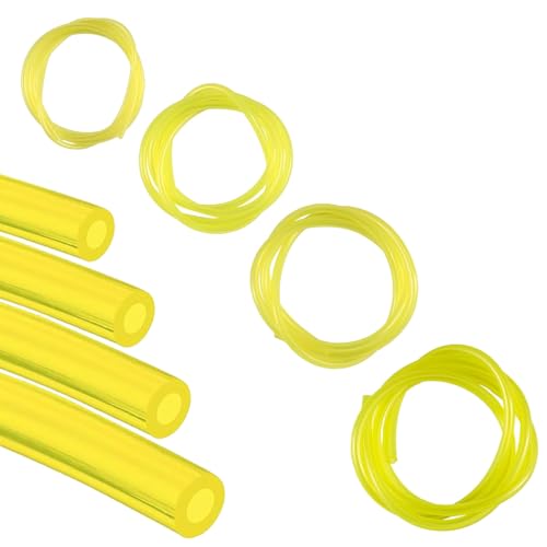 Benzinschlauch 1.2M,ESYFOR 4 Stück Kraftstoffschlauch Transparent Ölschlauch Ersatz Maschinen Zubehör 2 x 3.5 mm,2.5 x 5 mm,3 x 5 mm,3 x 6 mm für Kettensägen,Gebläse,Hochdruckreiniger Benzinschlauch 1.2M,ESYFOR 4 Stück Kraftstoffschlauch Transparent Ölschlauch Ersatz Maschinen Zubehör 2 x 3.5 mm,2.5 x 5 mm,3 x 5 mm,3 x 6 mm für Kettensägen,Gebläse,Hochdruckreiniger von ESYFOR
