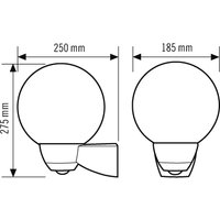 ESYLUX Automatic-Leuchte m. 130Gr BWM AL MONZA WL TR MD WH - EL10026102 ESYLUX Automatic-Leuchte m. 130Gr BWM AL MONZA WL TR MD WH - EL10026102 von ESYLUX ESYLUX