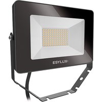 ESYLUX LED-Strahler 3000K schwarz BASICOFLTR3000830BK - EL10810831 von ESYLUX ESYLUX
