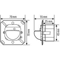 ESYLUX Wand-Präsenzmelder 180 Grad PD-C 180i KNX - EP10426445 von ESYLUX ESYLUX