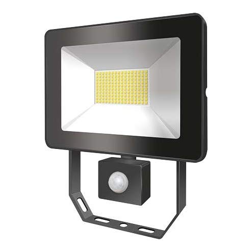 ESYLUX AFLBASICLED10W 3K BK EL10810817 LED-Außenstrahler 10W Weiß von ESYLUX