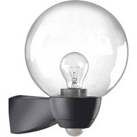 ESYLUX AL P Monza 130sw EL10026119 Wandleuchte mit Bewegungsmelder E27 Glühlampe Schwarz von ESYLUX