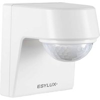 ESYLUX EM10025358 Wand, Aufputz Bewegungsmelder 200° Weiß IP55, IK07 von ESYLUX