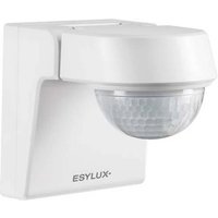 ESYLUX EM10025372 Decke, Wand, Aufputz Bewegungsmelder 230° Weiß IP55, IK07 von ESYLUX