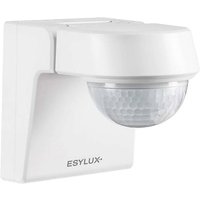 ESYLUX EM10025396 Decke, Wand, Aufputz Bewegungsmelder 280° Weiß IP55, IK07 von ESYLUX