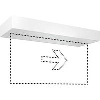 ESYLUX EN10077371 LED Fluchtweg-Notbeleuchtung Deckenmontage rechts, links von ESYLUX