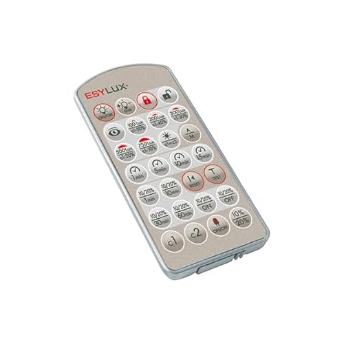 ESYLUX EP10425899 Fernbedienung für Bewegungsmelder Silber von ESYLUX