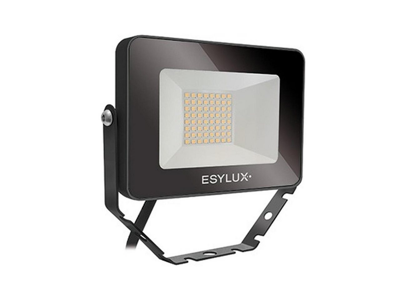 ESYLUX Flutlichtstrahler Esylux LED-Strahler 10W OFL/AFL BASIC 3000K sw 1LE von ESYLUX