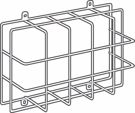 ESYLUX 1566462 Schutzkorb für SLE, 205 x 290 x 105 mm, weiß von ESYLUX