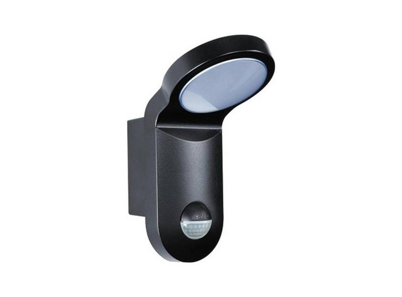 ESYLUX Wandleuchte Esylux LED-Sensorleuchte 14W OL/AOL 3000K 675lm sw von ESYLUX