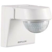 Bewegungsmelder 0-230° Defensor ap ws mt IP55 bwm fernbedienbar 2300W DEFENSORMD230°40IR1CIP55WH - weiß - Esylux von ESYLUX