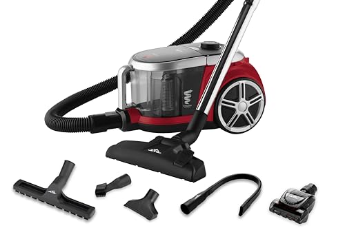 ETA Beutelloser Staubsauger Stormy Turbo I 800W I HEPA Filter I 2.2l Volumen I Sehr leise 75 dB I 10m Aktionsradius I Inklusive Zubehör von ETA