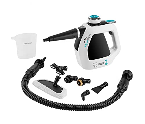 ETA Dampfreiniger Aquabelo - 1000W, 3 Bar, 220ml, 9x Zubehör ETA Dampfreiniger Aquabelo - 1000W, 3 Bar, 220ml, 9x Zubehör von ETA