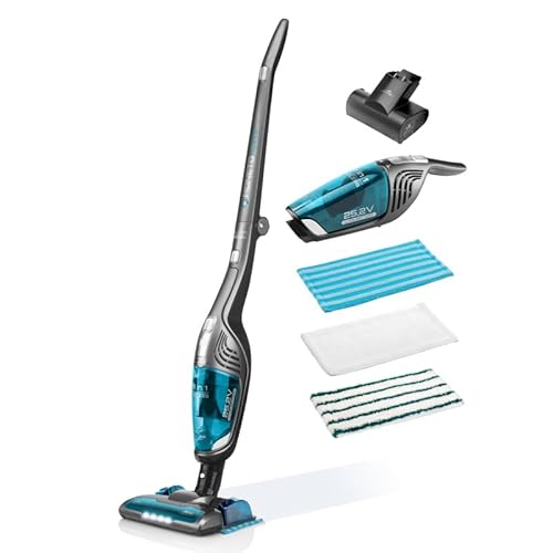 ETA Moneto Aquaplus II Premium I Stab- und Handstaubsauger mit Wischaufsatz 3 in 1 I Li-Ion Akku 25.2V I HEPA Filter I 150 ml I Click & Clean ETA Moneto Aquaplus II Premium I Stab- und Handstaubsauger mit Wischaufsatz 3 in 1 I Li-Ion Akku 25.2V I HEPA Filter I 150 ml I Click & Clean von ETA