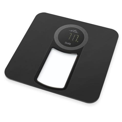 ETA SlimFit Digitale-Waage I Tragkraft 150 kg I SLIM-Design I USB-Ladung I Li-Ion Akku ETA SlimFit Digitale-Waage I Tragkraft 150 kg I SLIM-Design I USB-Ladung I Li-Ion Akku von ETA