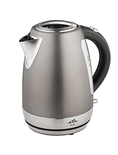 ETA Wasserkocher Ela I 1,7l I 2100 W I Verstecktes Heizelement I Wasserstandsanzeige I Filtersieb I Automatische Abschaltung ETA Wasserkocher Ela I 1,7l I 2100 W I Verstecktes Heizelement I Wasserstandsanzeige I Filtersieb I Automatische Abschaltung von ETA