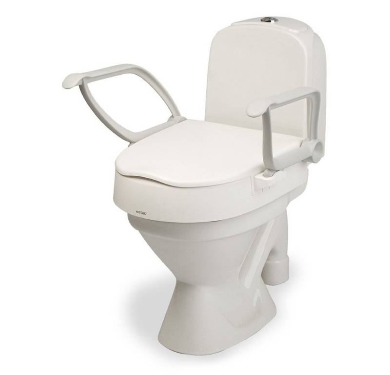 ETAC Toiletten-Stuhl Etac Cloo Toilettensitzerhöhung mit Armlehnen von ETAC