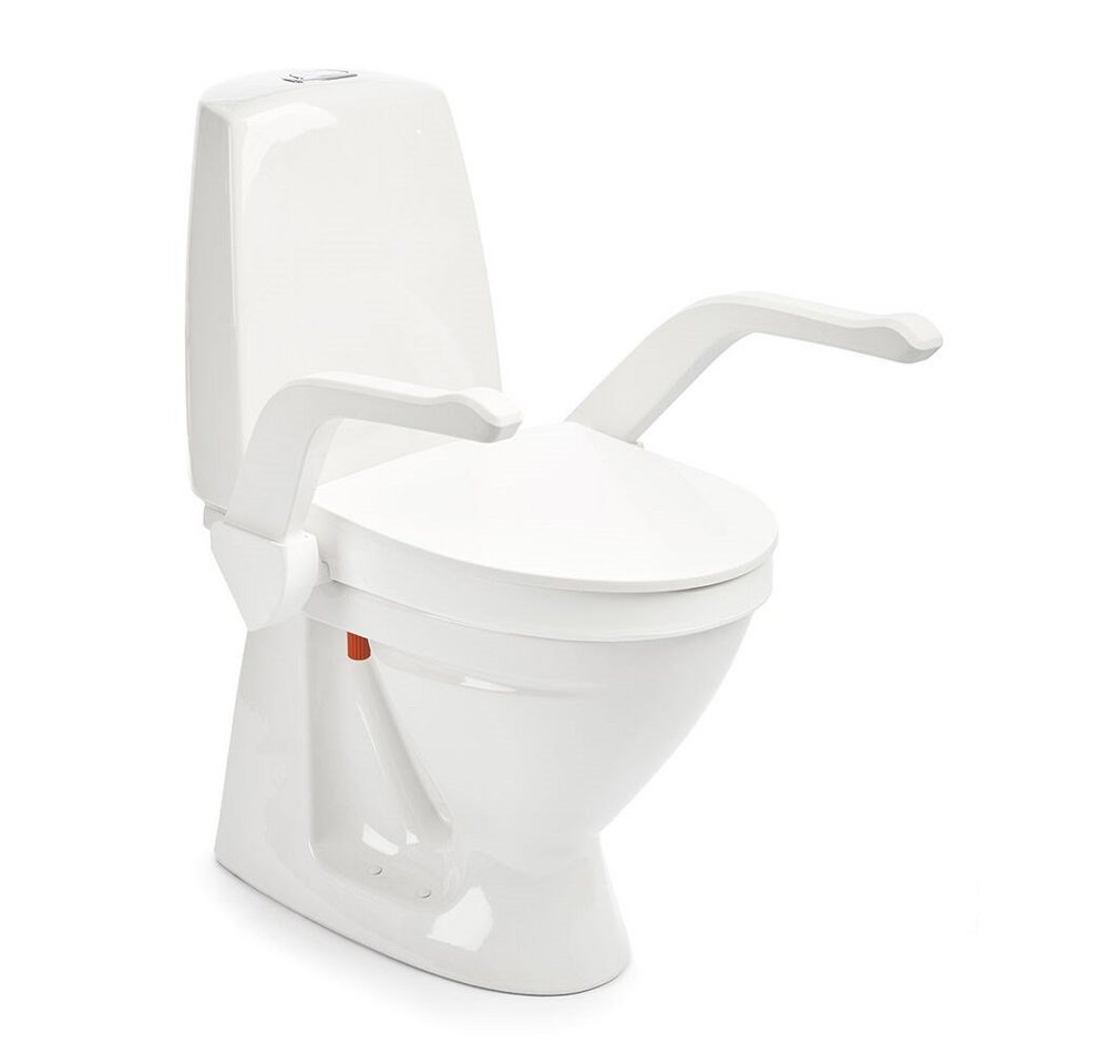 ETAC Toilettensitzerhöhung Toilettensitzerhöhung m. Armlehnen WC-Erhöhung Toilettenaufsatz MyLoo, 10 cm von ETAC