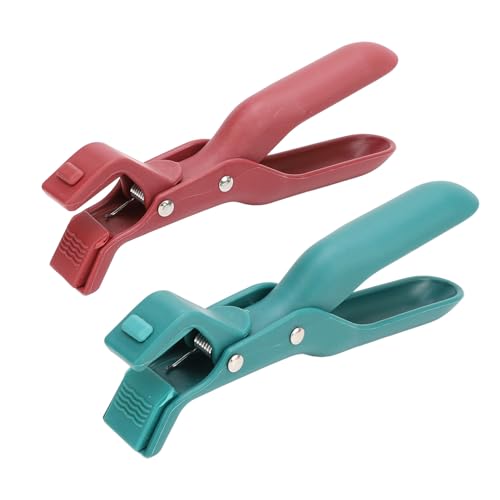 Anti -Verbringungsplatte Gripper Clip Set heißer Schüsselhalter für das Bewegen von Schalenüben rot Grün von ETAINGYEUN