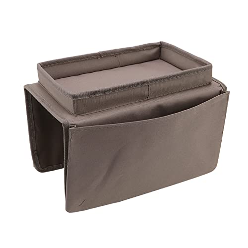 ETAINGYEUN Sofa -Tablett Faltarm -Lagerhalter Tisch Multi -Pocket -Organizer für Couch (Braun) von ETAINGYEUN