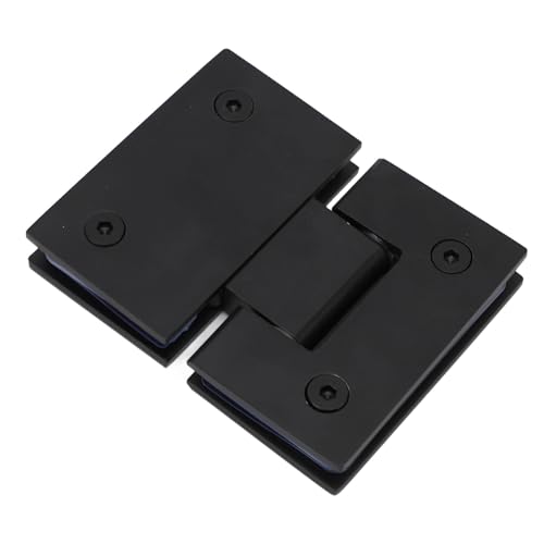 Glasduschtürscharniere 180 Grad Edelstahl Heavy Dutly Glass Türscharniere für 5/16-1/2in 8 mm-12 mm dicke rahmenlose Badezimmertüren von ETAINGYEUN
