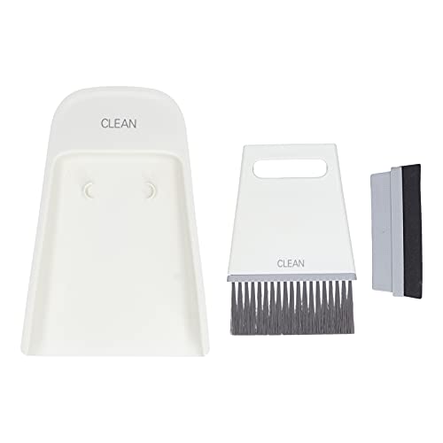 Mini-Wasch bürsten Set Weiche Flexible Bürste Einfach Abfegen Ergonomisch Entworfen Staub pfanne Robuste Struktur Weiß von ETAINGYEUN