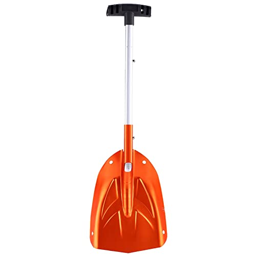 Schneeschaufel Aluminiumlegierung Teleskop Winter Hellorange kompakt tragbar Schneeschaufel Aluminiumlegierung Teleskop Winter Hellorange kompakt tragbar von ETAINGYEUN