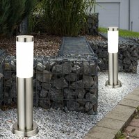 2er Set led 9,5 Watt Steh Leuchte Stand Lampe Außen Beleuchtung Edelstahl Licht 2er Set led 9,5 Watt Steh Leuchte Stand Lampe Außen Beleuchtung Edelstahl Licht von ETC-SHOP