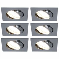 Etc-shop - 6x led Einbau Decken Strahler Schlaf Gäste Zimmer Spot Lampen beweglich dimmer von V-TAC