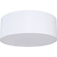 Etc-shop - Decken Leuchte Textil Lampe weiß Bluetooth Lautsprecher Wohn Zimmer Beleuchtung von ETC-SHOP