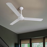 Decken Ventilator Wandschalter Luft Kühler Wohn Ess Zimmer 3 Stufen Lüfter 142 cm von ETC-SHOP