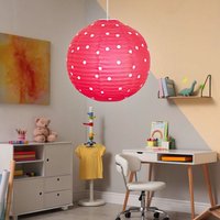 Design Decken Pendel Lampe rot weiß gepunktet Kinder Zimmer Beleuchtung Kugel Hänge Lampe Design Decken Pendel Lampe rot weiß gepunktet Kinder Zimmer Beleuchtung Kugel Hänge Lampe von ETC-SHOP