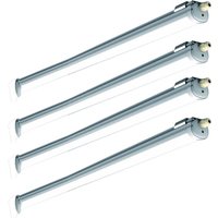 4x led 150 cm Wannenleuchten 32 Watt Tages-Licht Feucht Nass Raum Decken Leuchten Industrie Hallen Beleuchtung Werkstatt Keller Garage IP65 4x led 150 cm Wannenleuchten 32 Watt Tages-Licht Feucht Nass Raum Decken Leuchten Industrie Hallen Beleuchtung Werkstatt Keller Garage IP65 von ETC-SHOP