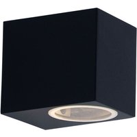 Außen Leuchte Haus Tür Down Spot Fassaden alu Wand Lampe schwarz im Set inkl. led Leuchtmittel Außen Leuchte Haus Tür Down Spot Fassaden alu Wand Lampe schwarz im Set inkl. led Leuchtmittel von ETC-SHOP