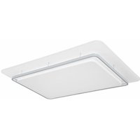 Etc-shop - Deckenleuchte Deckenlampe Innenleuchte Designleuchte Deckenbeleuchtung Wohnzimmer, Fernbedienung dimmbar timer cct, Metall weiß opal, 1x Etc-shop - Deckenleuchte Deckenlampe Innenleuchte Designleuchte Deckenbeleuchtung Wohnzimmer, Fernbedienung dimmbar timer cct, Metall weiß opal, 1x von ETC-SHOP