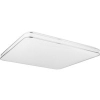 Deckenleuchte Strahler Deckenpanel Chrom Smart Home mit Sterneneffekt, App- und Sprachsteuerung, Farbwechsel dimmbar rgb led 1x 48W 1x 3200lm Deckenleuchte Strahler Deckenpanel Chrom Smart Home mit Sterneneffekt, App- und Sprachsteuerung, Farbwechsel dimmbar rgb led 1x 48W 1x 3200lm von ETC-SHOP