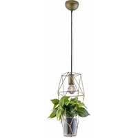 Etc-shop - Design Hänge Leuchte Käfig Pendel Decken Lampe Blumen Topf Sisal Wohn Zimmer Beleuchtung von ETC-SHOP