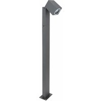 Wegeleuchten Außen anthrazit Garten Stehlampe Aussen Außenleuchte Terrasse stehend, schwenkbar, Fernbedienung dimmbar, 1x rgb led 3,5W, LxBxH von ETC-SHOP