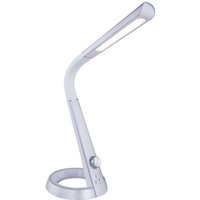 Etc-shop - led Büro Schreib Tisch Lampe Leuchte USB-Charger Nachtlicht-RGB Silber Dimmbar von ETC-SHOP