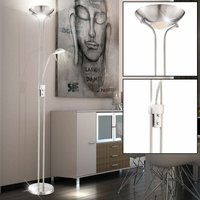 Etc-shop - led Decken Fluter Lese Spot verstellbar Steh Leuchte Stand Lampe dimmbar Wohn Zimmer Beleuchtung von ETC-SHOP