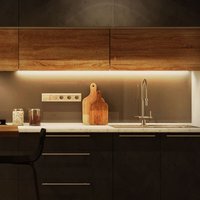 Led Unterbauleuchte Unterbaulampe Küchenleuchte Küchenlampe, Kunststoff opal weiß, Strahlwassergeschützt, 1x 18W 1500Lm 4000K neutralweiß, l 63,2 cm von ETC-SHOP
