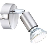 Led Wandleuchte Wandlampe Leselampe Strahler Licht Spot Nickel Matrix von ETC-SHOP