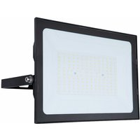 LED Außenleuchte Glas 1x LED á 135W inkl. IP65 schwarz Alu Druckguss klar von ETC-SHOP